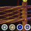 Decoratiune tip rola 100m, 500 LED-uri, alb cald, interior/exterior, IP44