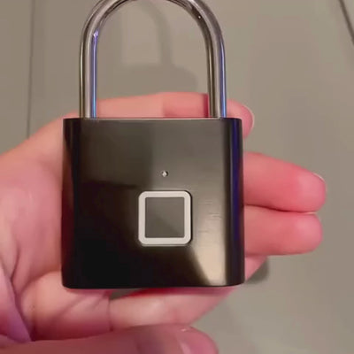 Lacat Smart Cu Deblocare Prin Amprenta, Modern, Incarcare USB