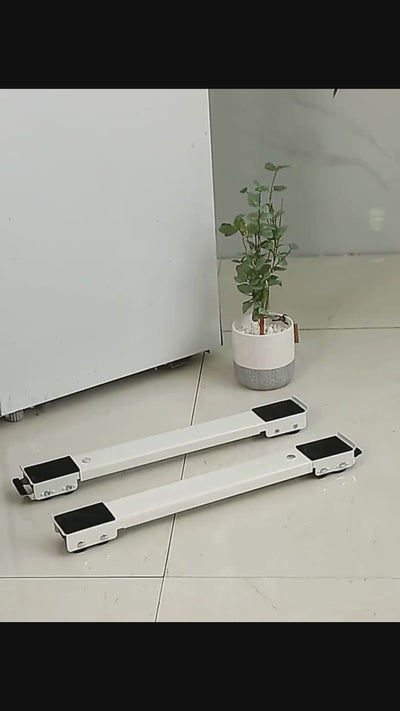 Set 2 x Suport mobil extensibil cu roti, pentru mutare electrocasnice