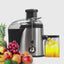 Storcator Fructe si Legume SONYMAX SN-1059, 1400W, 2 Trepte Viteza, Sistem Anti-Picurare, Recipient Pulpa, Inox, Silentios BAS