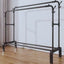 Suport Haine Dublu pentru Umerase din Metal, Organizare Completa pentru Haine si Incaltaminte, Stabil si Rezistent 150 x 110 x 54 cm BAS
