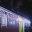 Decoratiune - Franjuri, cu LED-uri Tip Turturi, 12 metri - Alb Rece
