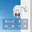 Set 2x Camera De Supraveghere Jortan Wifi, Rotatie 355 Grade, JT-8163QJ