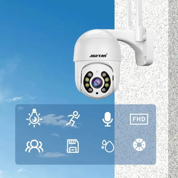 Set 2x Camera De Supraveghere Jortan Wifi, Rotatie 355 Grade, JT-8163QJ