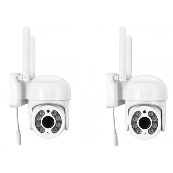 Set 2x Camera De Supraveghere Jortan Wifi, Rotatie 355 Grade, JT-8163QJ