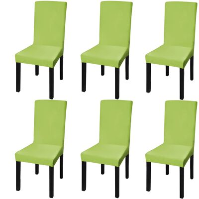 Husa elastica pentru scaun drept 6 buc
