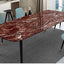 Set 2 x Folie autoadeziva imitatie marmura maro 60 x 200 cm