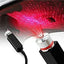 Led auto proiectie stele- rosu sau mov