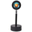 Lampa cu lupa videografie efect sunset