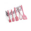 Set 5 ustensile de bucatarie din silicon roz