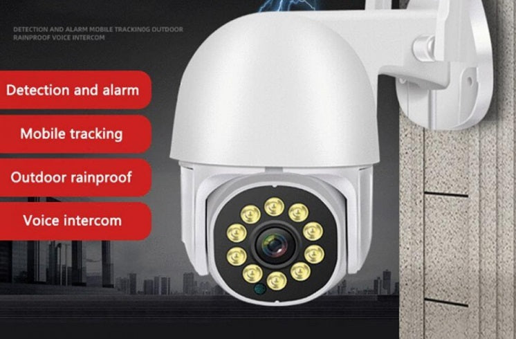 Camera de Supraveghere Video , 32 Leduri, Rotative, Infrarosu, Rezistanta la apa