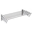 Suport de Haine, Telescopic si Retractabil, cu Prindere in Perete, 70 cm