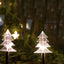 Decoratiune solara 5 braduti decorativi pentru gradina